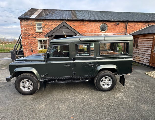 Land Rover Defender Funeral Vehicle Hire