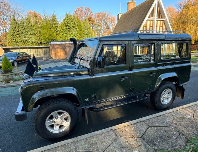 Land Rover Defender Funeral Vehicle Hire