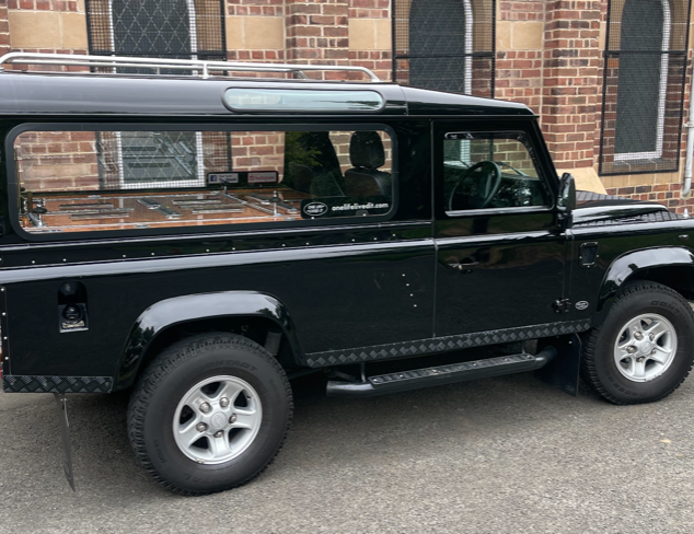 Land Rover Defender Funeral Vehicle Hire
