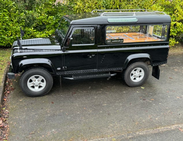 Land Rover Defender Funeral Vehicle Hire