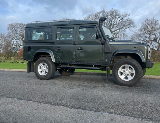 Land Rover Defender Funeral Vehicle Hire