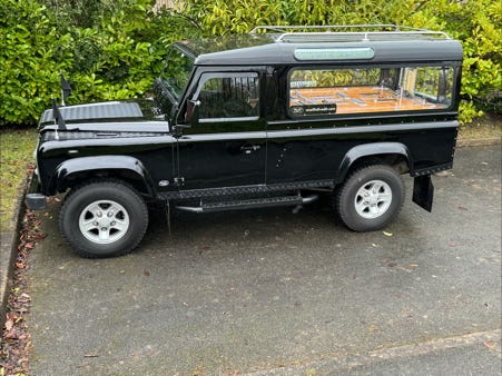 Land Rover Defender Funeral Vehicle Hire